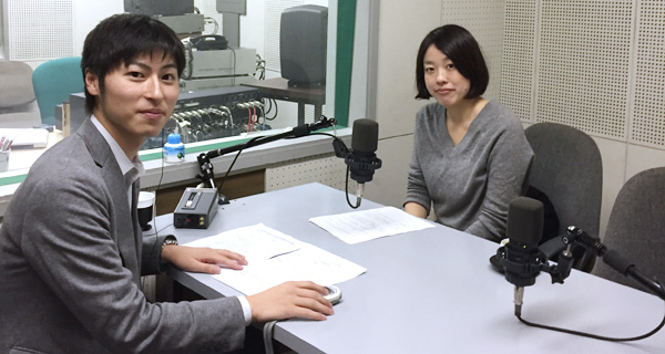 アナウンサーの矢萩尚太郎さんと札幌弁護士会 樋口紗弥弁護士